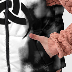 Детский жилет Скандинавский узор душа, цвет: 3D-красный — фото 2