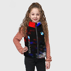 Детский жилет Bmw true colors, цвет: 3D-черный — фото 2