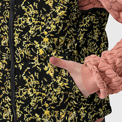 Детский жилет Чёрный с золотыми перьями, цвет: 3D-черный — фото 2