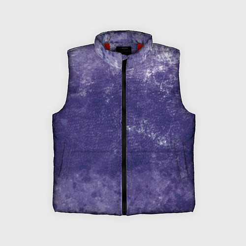 Детский жилет Абстракция - violet color background / 3D-Красный – фото 1