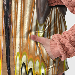 Детский жилет Абстрактный рисунок по мотивам крыла бабочки, цвет: 3D-красный — фото 2