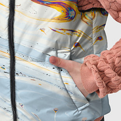 Детский жилет Магия масляного отражения, цвет: 3D-красный — фото 2