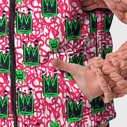 Детский жилет Каракулевые короны, цвет: 3D-черный — фото 2