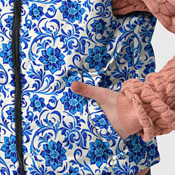 Детский жилет Гжель классика, цвет: 3D-черный — фото 2