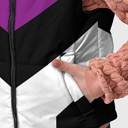 Детский жилет Ретро спортивный костюм с полосами, цвет: 3D-черный — фото 2