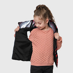 Детский жилет Разлом в стене, цвет: 3D-черный — фото 2