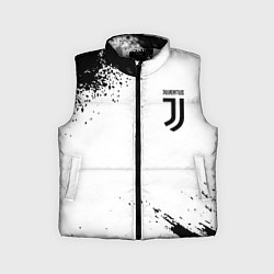 Детский жилет Juventus sport color black, цвет: 3D-светло-серый