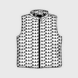 Детский жилет BAP kpop steel pattern, цвет: 3D-черный