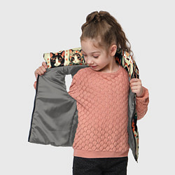 Детский жилет Кот Алёнка - поп арт, цвет: 3D-светло-серый — фото 2