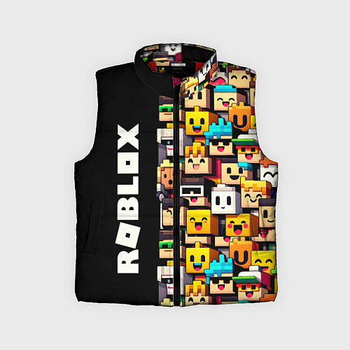 Детский жилет Roblox - game / 3D-Красный – фото 1