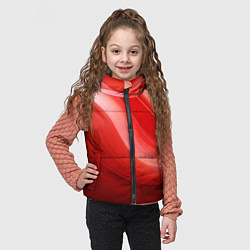 Детский жилет Красная волна, цвет: 3D-черный — фото 2