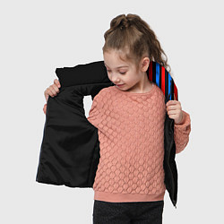 Детский жилет BMW amg sport, цвет: 3D-черный — фото 2
