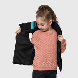 Детский жилет BMW sport line geometry, цвет: 3D-черный — фото 2