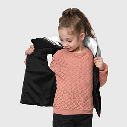 Детский жилет Самурай лого - киберпанк 2077, цвет: 3D-черный — фото 2