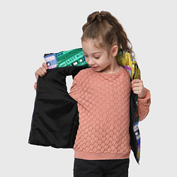Детский жилет Аудио кассеты разноцветные, цвет: 3D-черный — фото 2