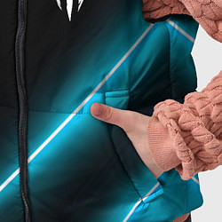 Детский жилет The Witcher неоновые лампы, цвет: 3D-черный — фото 2