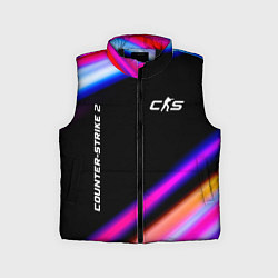Детский жилет Counter-Strike 2 speed game lights, цвет: 3D-черный