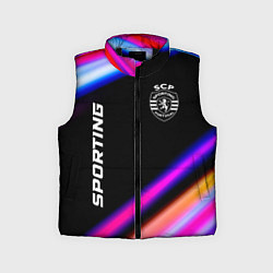 Детский жилет Sporting speed game lights, цвет: 3D-черный