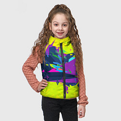 Детский жилет В стиле киберпанка, цвет: 3D-красный — фото 2