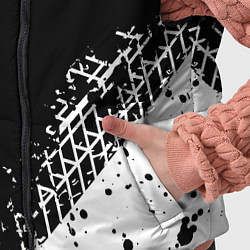 Детский жилет Шевроле: следы от шин, цвет: 3D-красный — фото 2