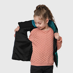 Детский жилет Chery electro hexagon, цвет: 3D-черный — фото 2