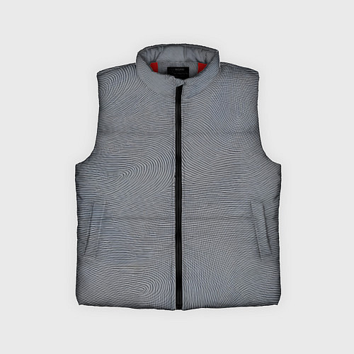 Детский жилет Отпечатки / 3D-Красный – фото 1