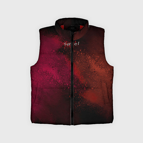 Детский жилет Smile and colors / 3D-Красный – фото 1