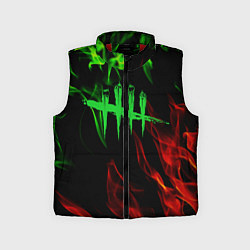 Детский жилет Dead by daylight fire steel, цвет: 3D-красный
