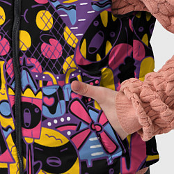 Детский жилет О Париж, цвет: 3D-красный — фото 2