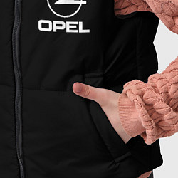 Детский жилет Opel white logo, цвет: 3D-красный — фото 2