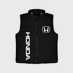 Детский жилет Honda white logo auto