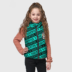 Детский жилет Juventus pattern logo steel, цвет: 3D-светло-серый — фото 2