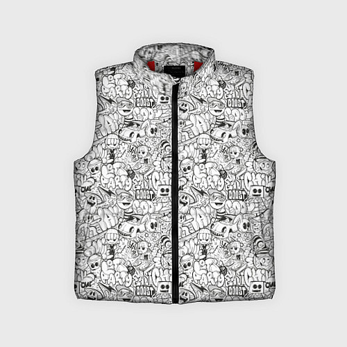 Детский жилет Расслабься и веселись / 3D-Красный – фото 1