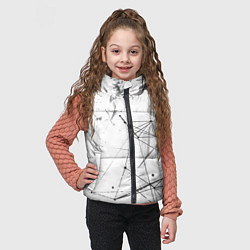 Детский жилет Белый плексус, цвет: 3D-черный — фото 2