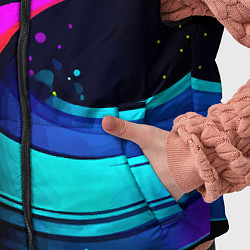 Детский жилет Neon abstraction - Milano, цвет: 3D-светло-серый — фото 2