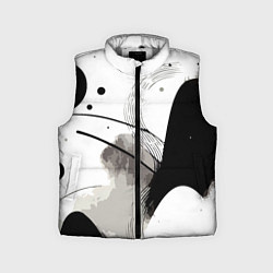 Детский жилет Нейросеть создала пейзаж, цвет: 3D-светло-серый