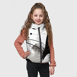 Детский жилет Нейросеть создала пейзаж, цвет: 3D-светло-серый — фото 2