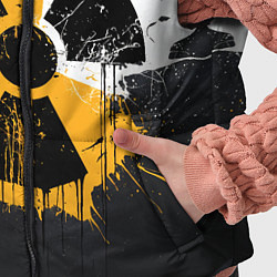 Детский жилет Знак радиации, цвет: 3D-черный — фото 2