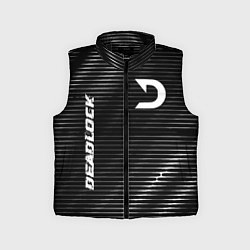 Детский жилет Deadlock metal game lines, цвет: 3D-черный