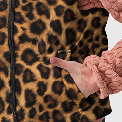 Детский жилет Гладкая шерстка леопарда, цвет: 3D-светло-серый — фото 2