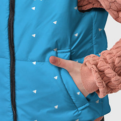 Детский жилет Freedurov паттерн из самолётиков, цвет: 3D-светло-серый — фото 2