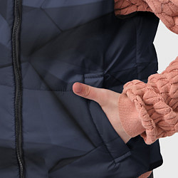 Детский жилет Трехмерные плиты, цвет: 3D-красный — фото 2