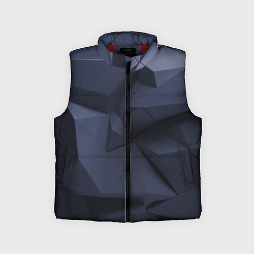 Детский жилет Трехмерные плиты / 3D-Красный – фото 1