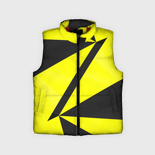 Детский жилет Абстрактные стекло / 3D-Красный – фото 1