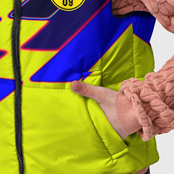 Детский жилет Боруссиа текстура спорт, цвет: 3D-черный — фото 2