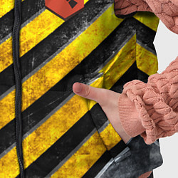 Детский жилет RUST grunge, цвет: 3D-красный — фото 2