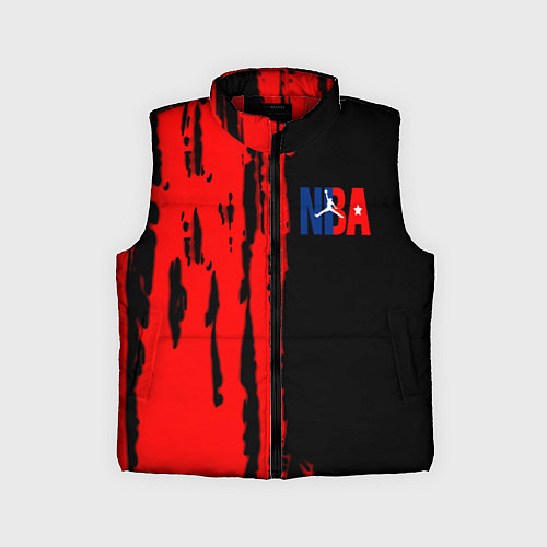 Детский жилет NBA краски / 3D-Красный – фото 1