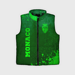 Детский жилет Monaco - green gradient вертикально