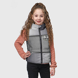 Детский жилет Honda metal steel, цвет: 3D-светло-серый — фото 2