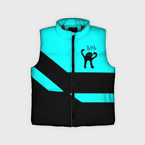 Детский жилет Ъуъ съука геометрия / 3D-Красный – фото 1